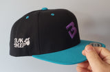B Logo Snapback Hat
