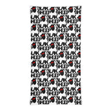 Neck Gaiter w/ Stacked Logo Pattern