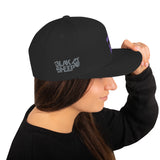 B Logo Snapback Hat