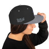 B Logo Snapback Hat