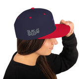 B Logo Snapback Hat