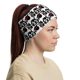 Neck Gaiter w/ Stacked Logo Pattern
