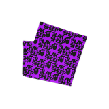Purple Neck Gaiter w/ Stacked Logo