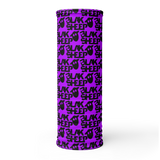 Purple Neck Gaiter w/ Stacked Logo