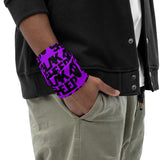 Purple Neck Gaiter w/ Stacked Logo